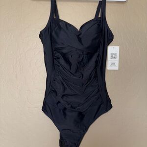 Ekouaer TUMMY CONTROL Women's Elegant Inspired Vintage One Piece